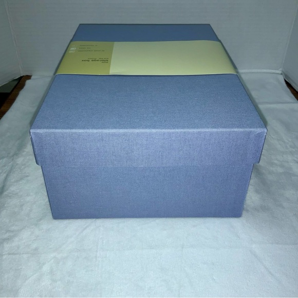 Photo Storage Box Acid Free Archival Light Blue Target NWT - Picture 9 of 16